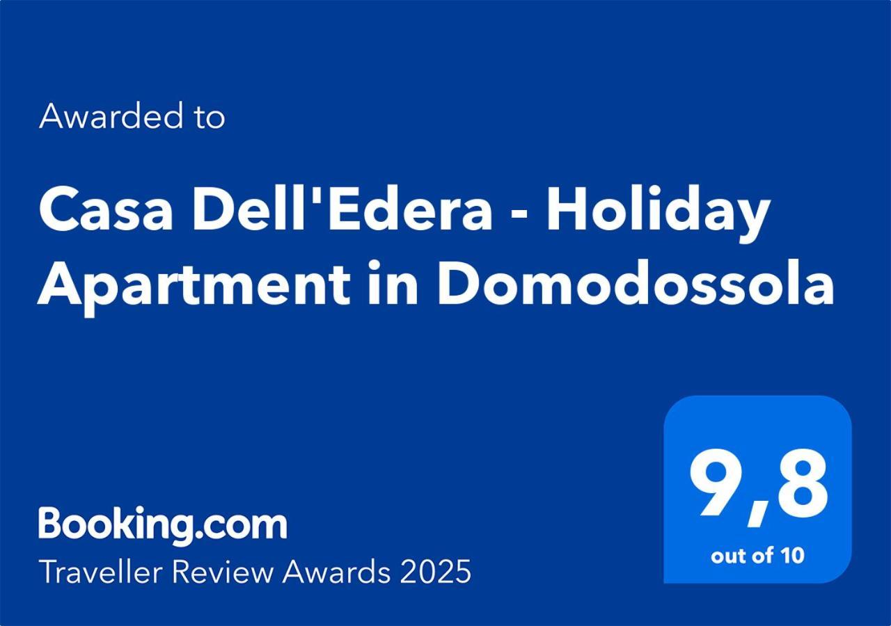 Casa Dell'Edera - Holiday Apartment In Domodossola Eksteriør bilde
